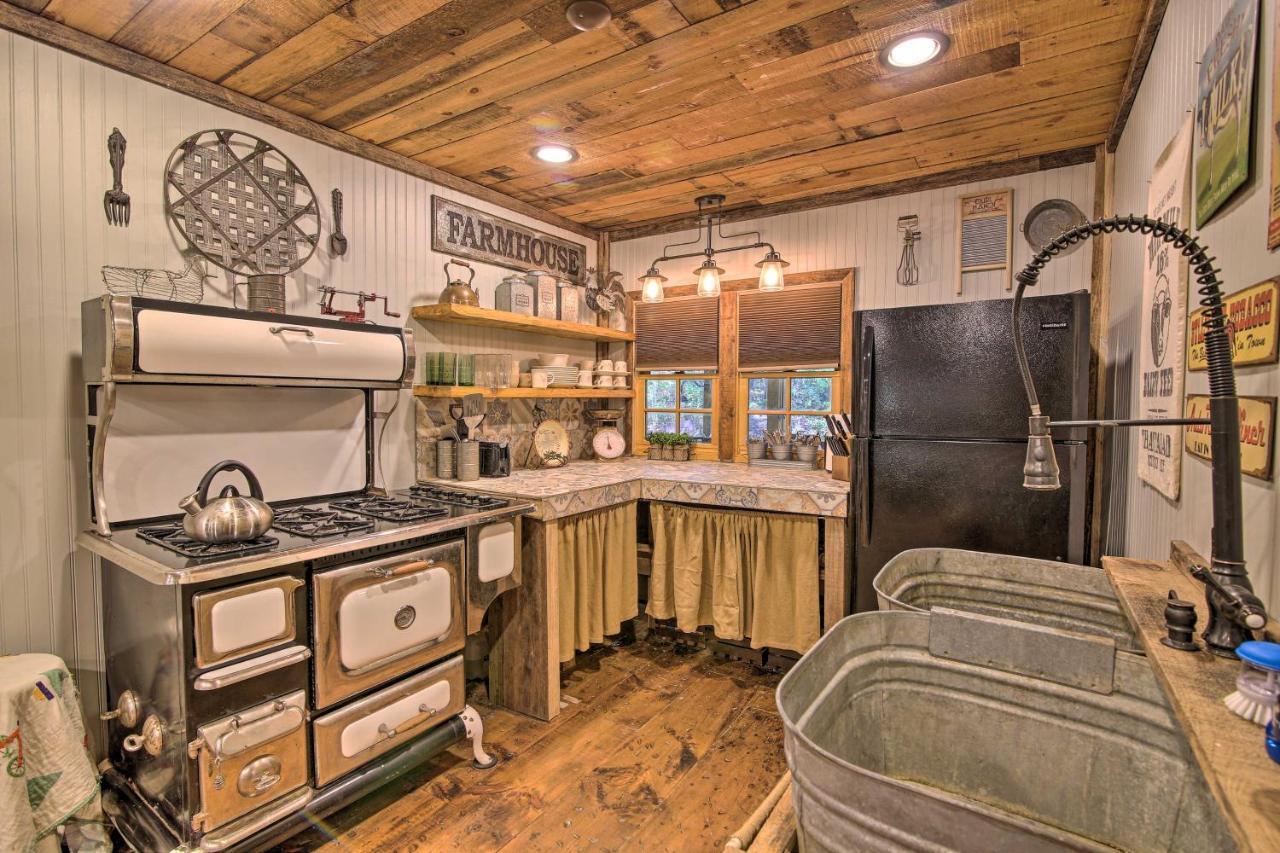 5-Acre North Georgia Mountain Retreat With Creek! Villa Sautee Nacoochee Luaran gambar