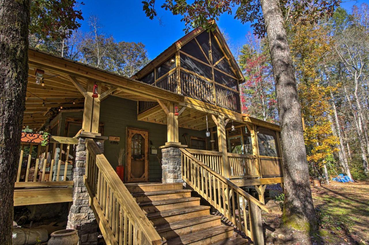 5-Acre North Georgia Mountain Retreat With Creek! Villa Sautee Nacoochee Luaran gambar