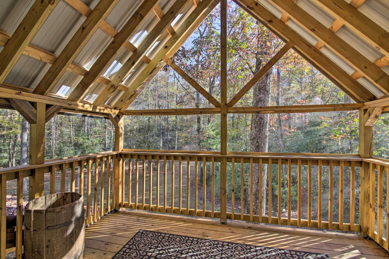 5-Acre North Georgia Mountain Retreat With Creek! Villa Sautee Nacoochee Luaran gambar