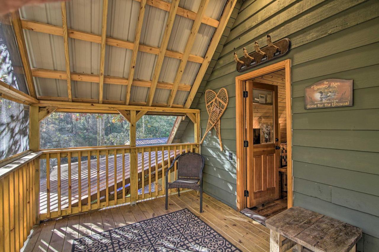 5-Acre North Georgia Mountain Retreat With Creek! Villa Sautee Nacoochee Luaran gambar