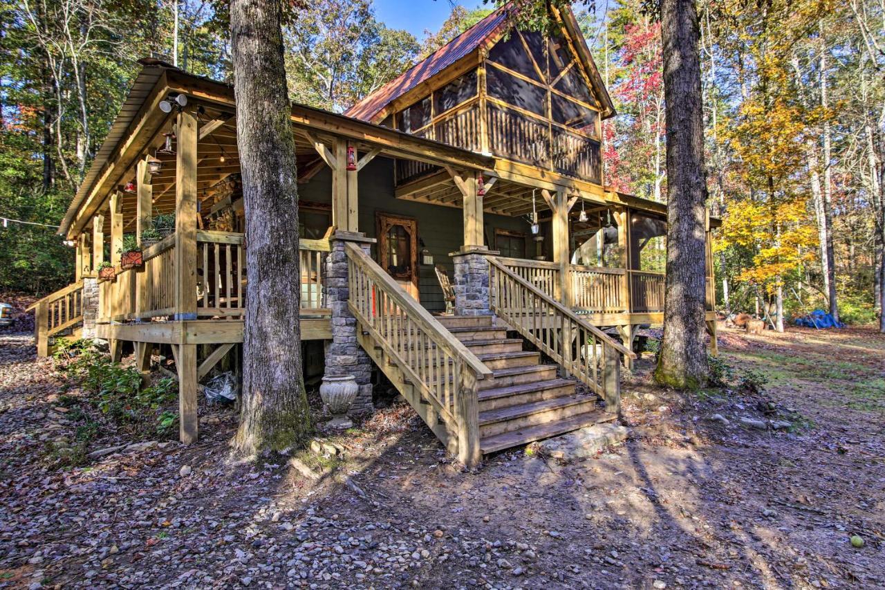 5-Acre North Georgia Mountain Retreat With Creek! Villa Sautee Nacoochee Luaran gambar