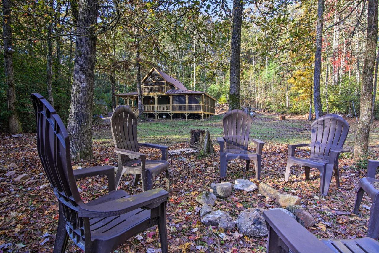 5-Acre North Georgia Mountain Retreat With Creek! Villa Sautee Nacoochee Luaran gambar