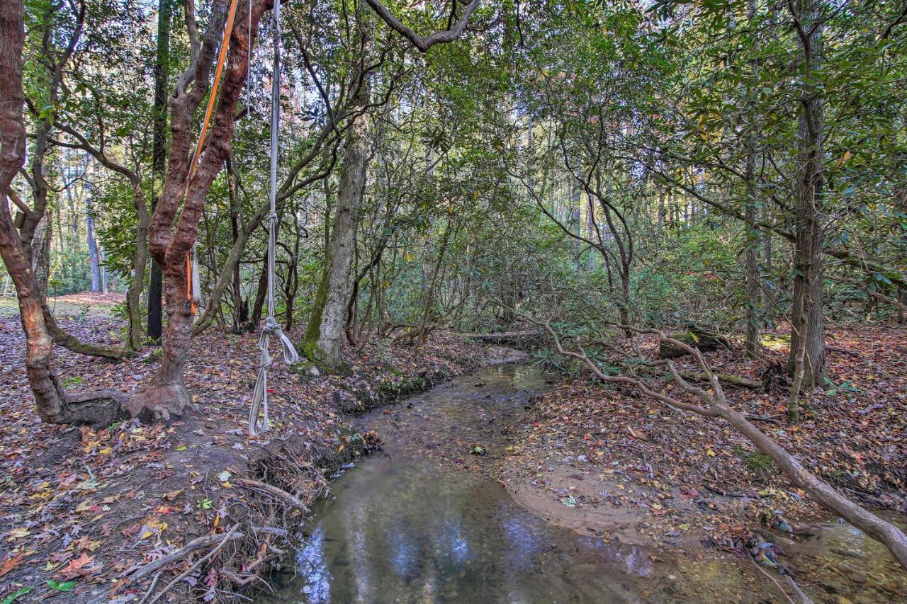 5-Acre North Georgia Mountain Retreat With Creek! Villa Sautee Nacoochee Luaran gambar