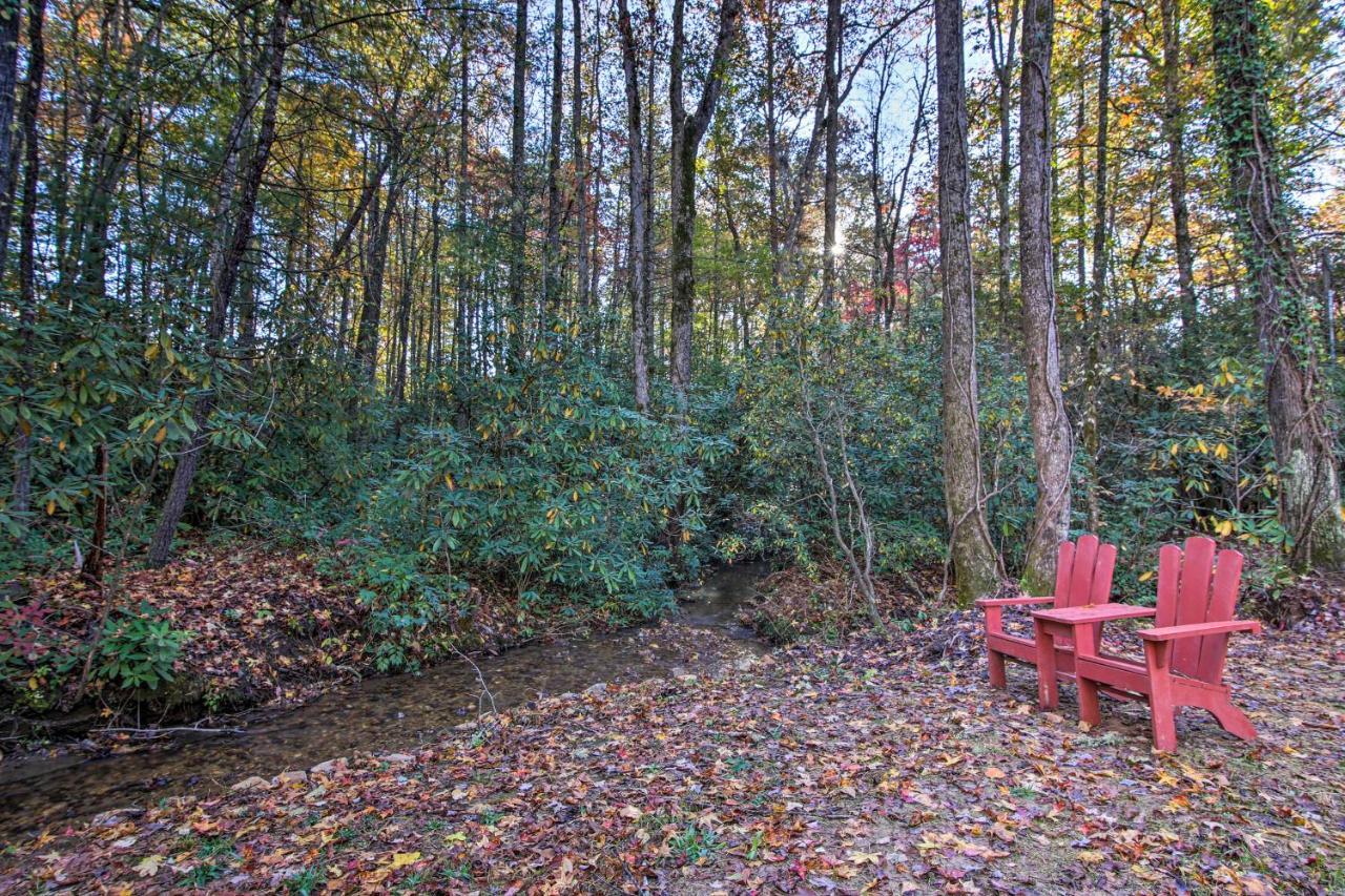 5-Acre North Georgia Mountain Retreat With Creek! Villa Sautee Nacoochee Luaran gambar